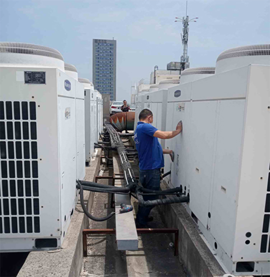 寿县中央空调制热和不制冷系统维修方法